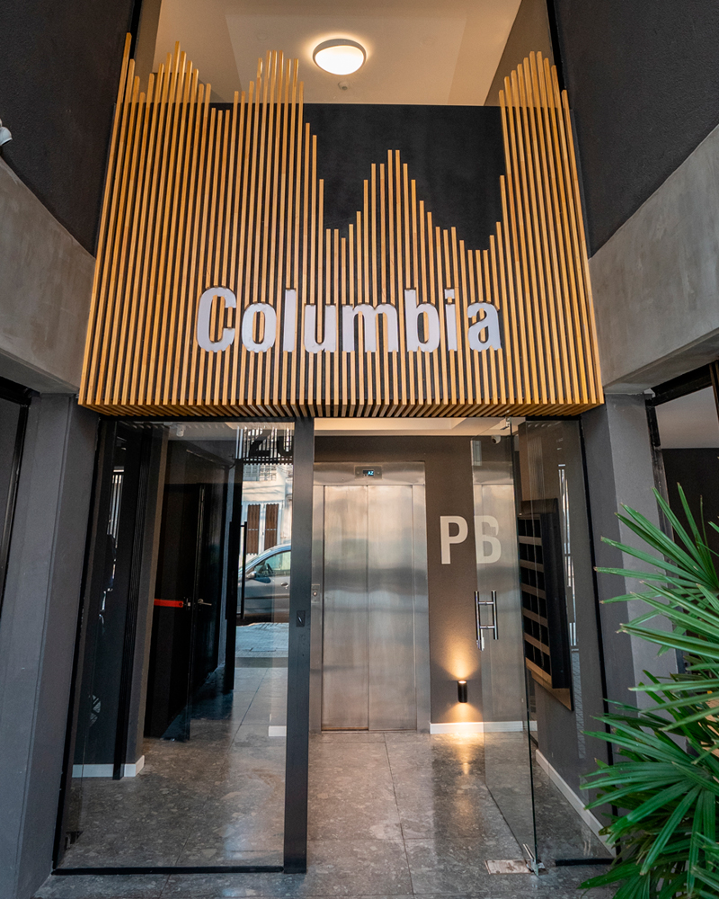 Columbia, otro emprendimiento hecho realidad. 