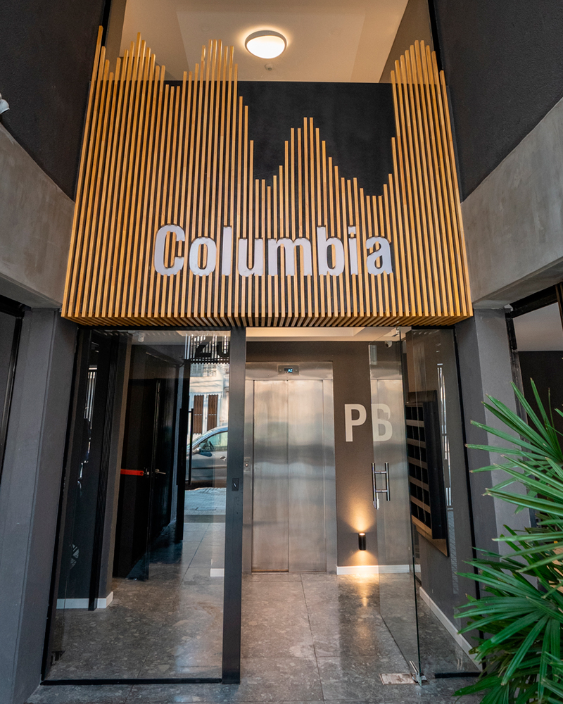 Columbia, otro emprendimiento hecho realidad. 