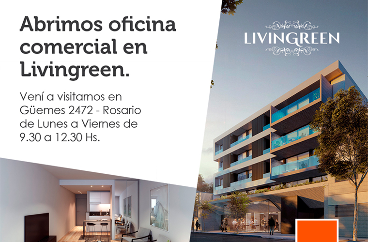 Abrimos oficina comercial en Livingreen