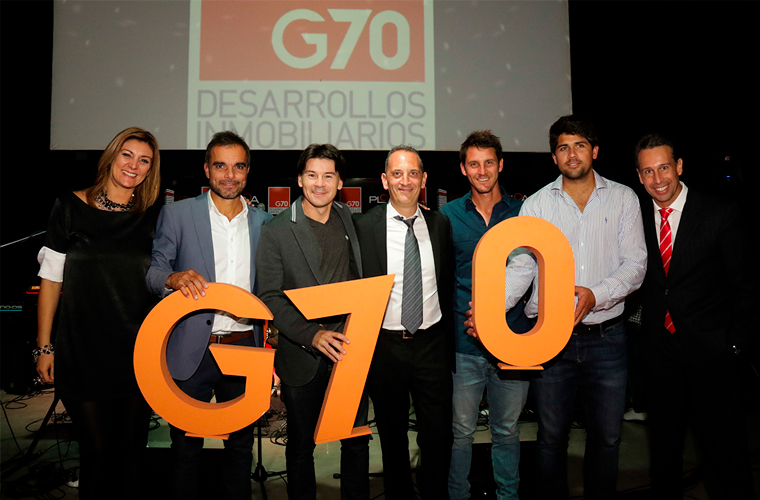 G70 suma proyectos inmobiliarios